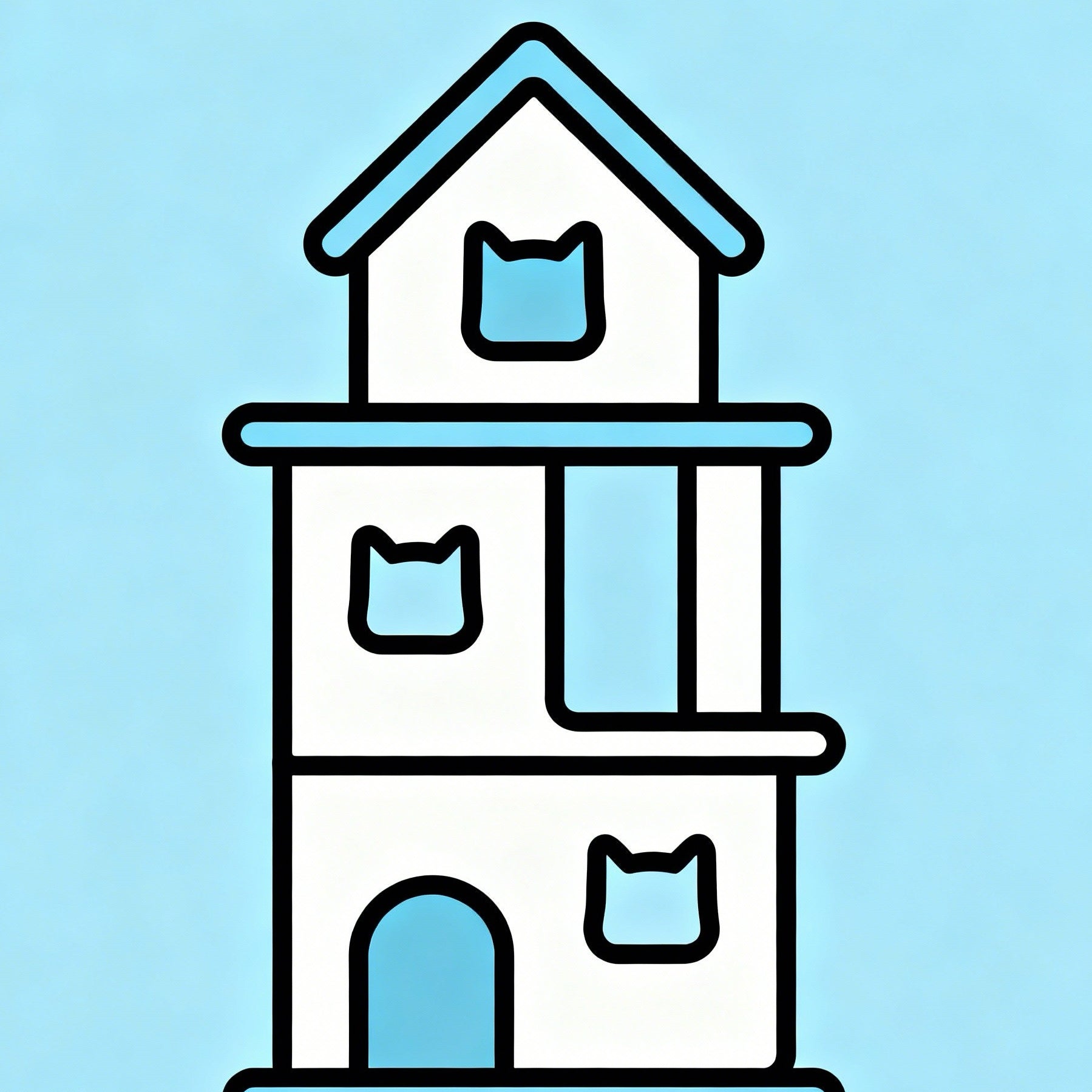 Cat Condo House